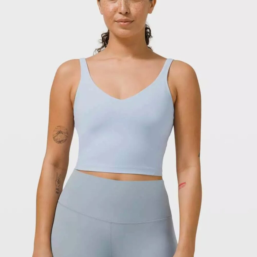 Lululemon Align Tank SIZE 2 Blue Linen